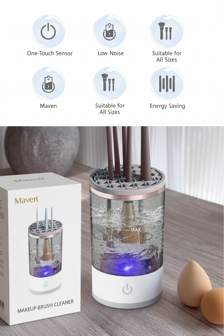 Maven Electric Makeup Brush Cleaner